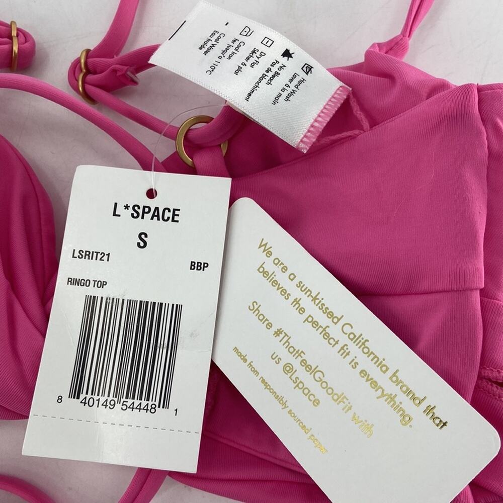 L*Space Ringo Bikini Top Small - Picture 7 of 8